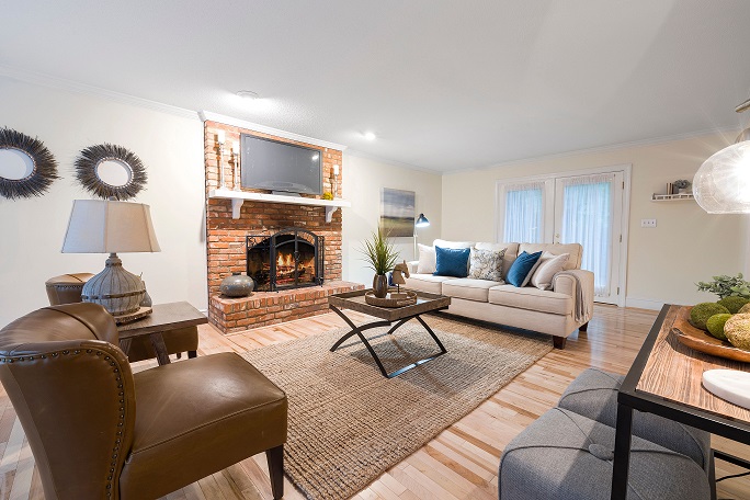 Empty living room